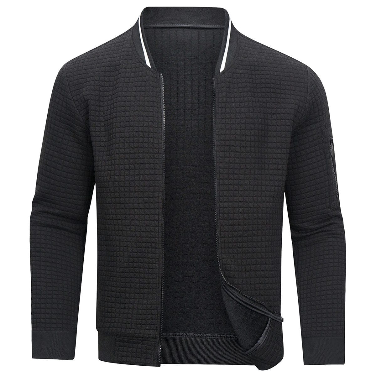 Warm Waterproof Mens Zip Up Jacket - Vossary
