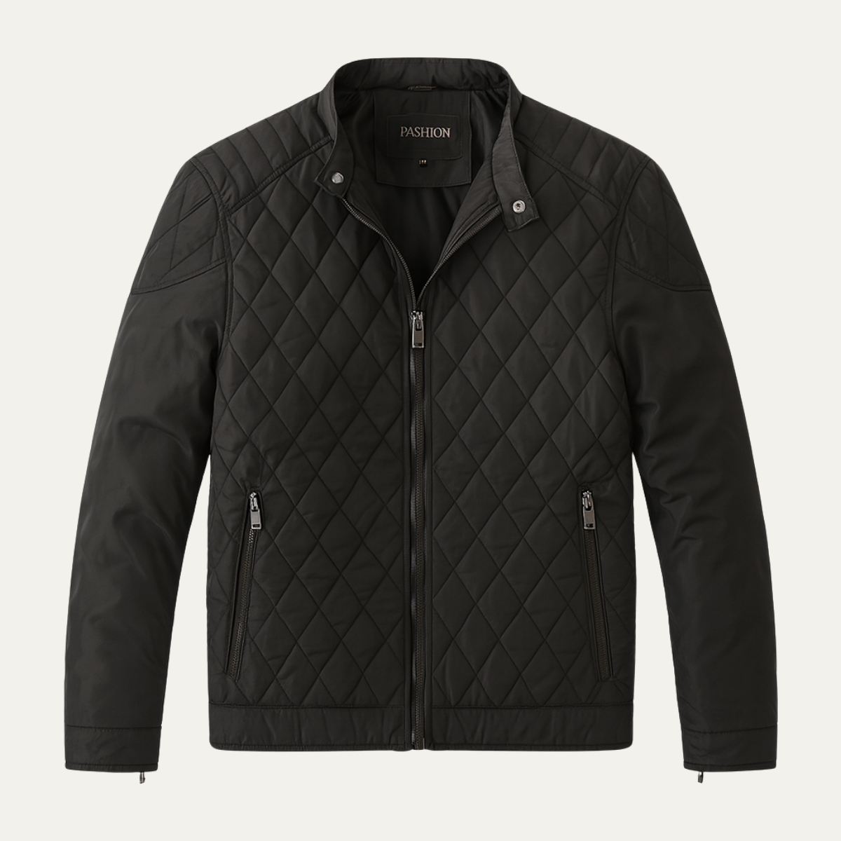 Thermal Insulated Men's Padded Zip Jacket - Vossary