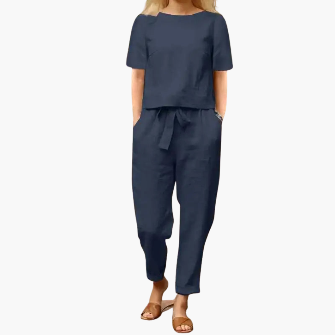 Lightweight Women's Summer Clothing Set - Vossary