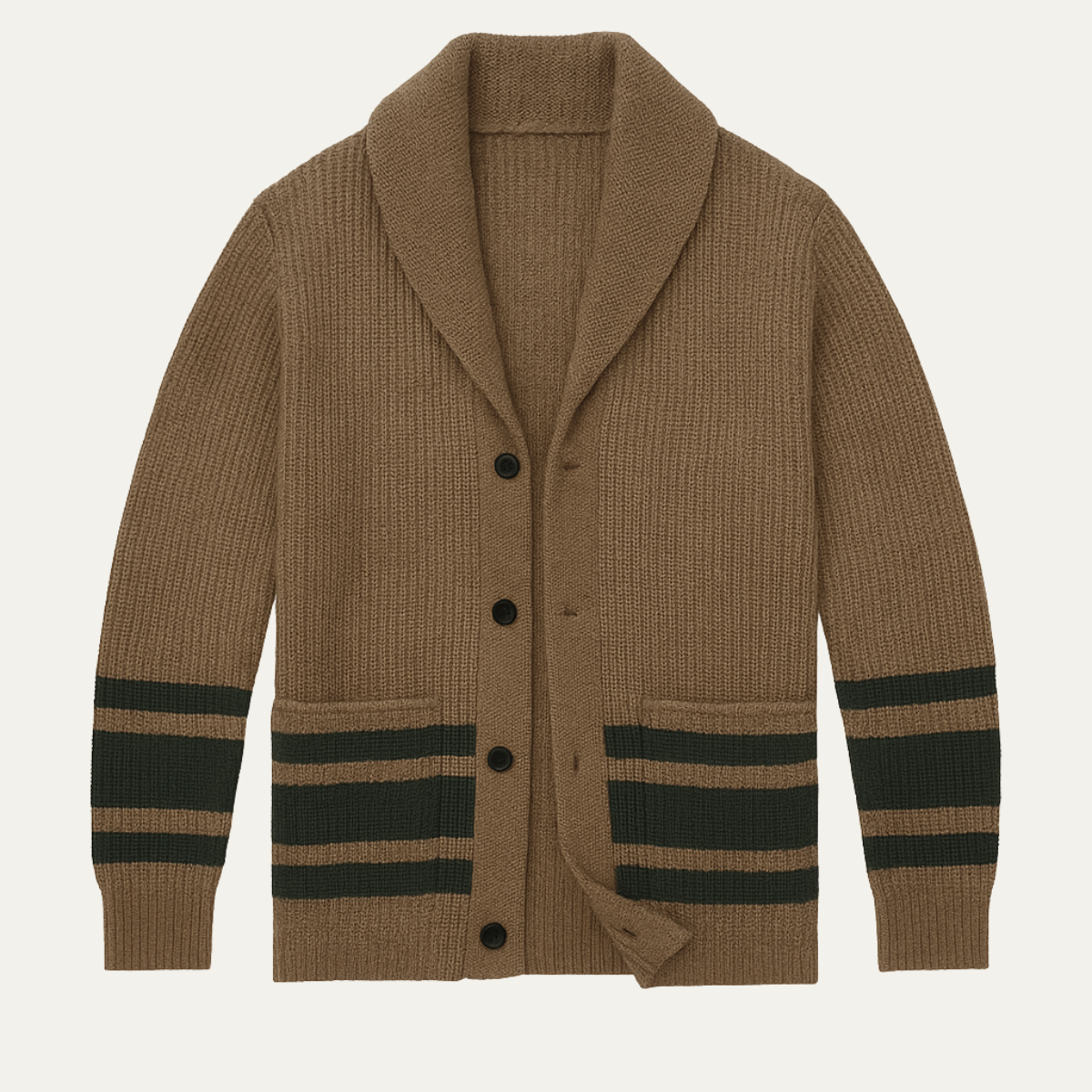 Classic Mens Thick Wool Winter Sweater - Vossary