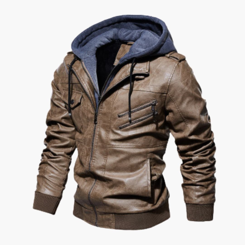 Waterproof Hooded Coat with Extra Pockets