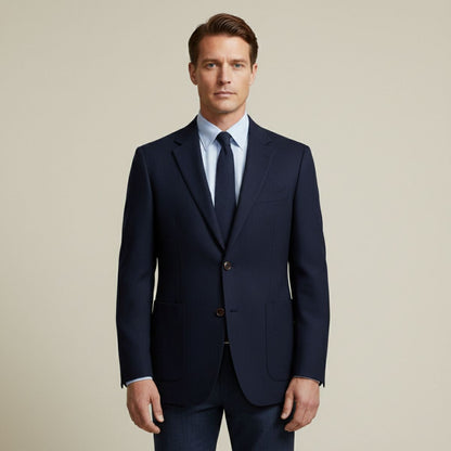 Classic Men's Tweed Blazer Jacket