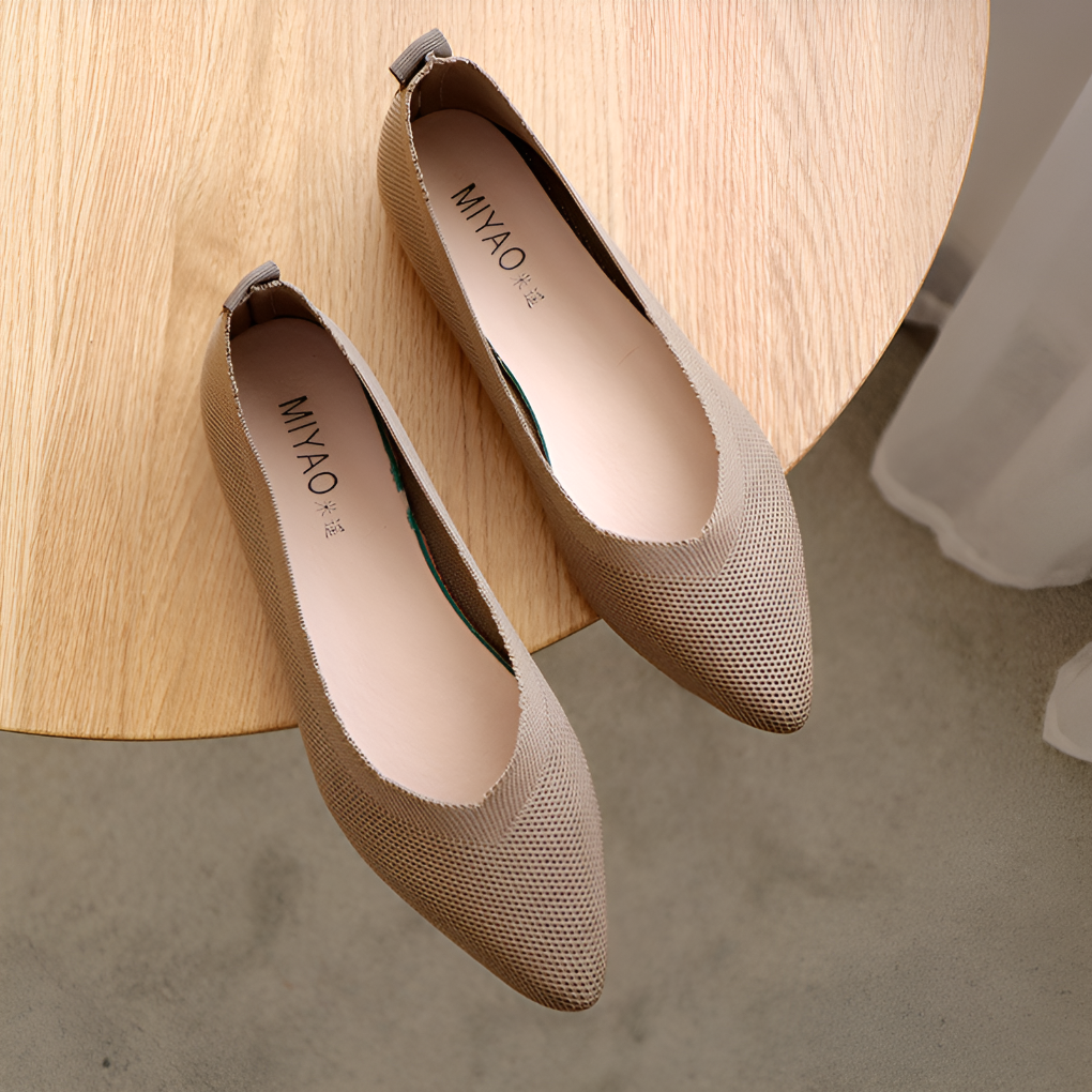 Classic Soft Ballet Flat Shoes - Vossary