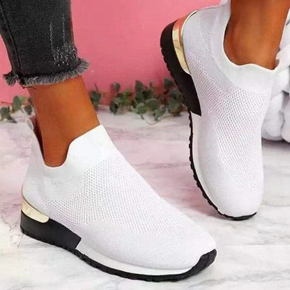 Comfortable Womens Slip On Mesh Shoes - EasyApparels