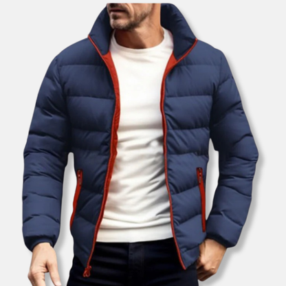 Warm Quilted Down Winter Jacket - EasyApparels