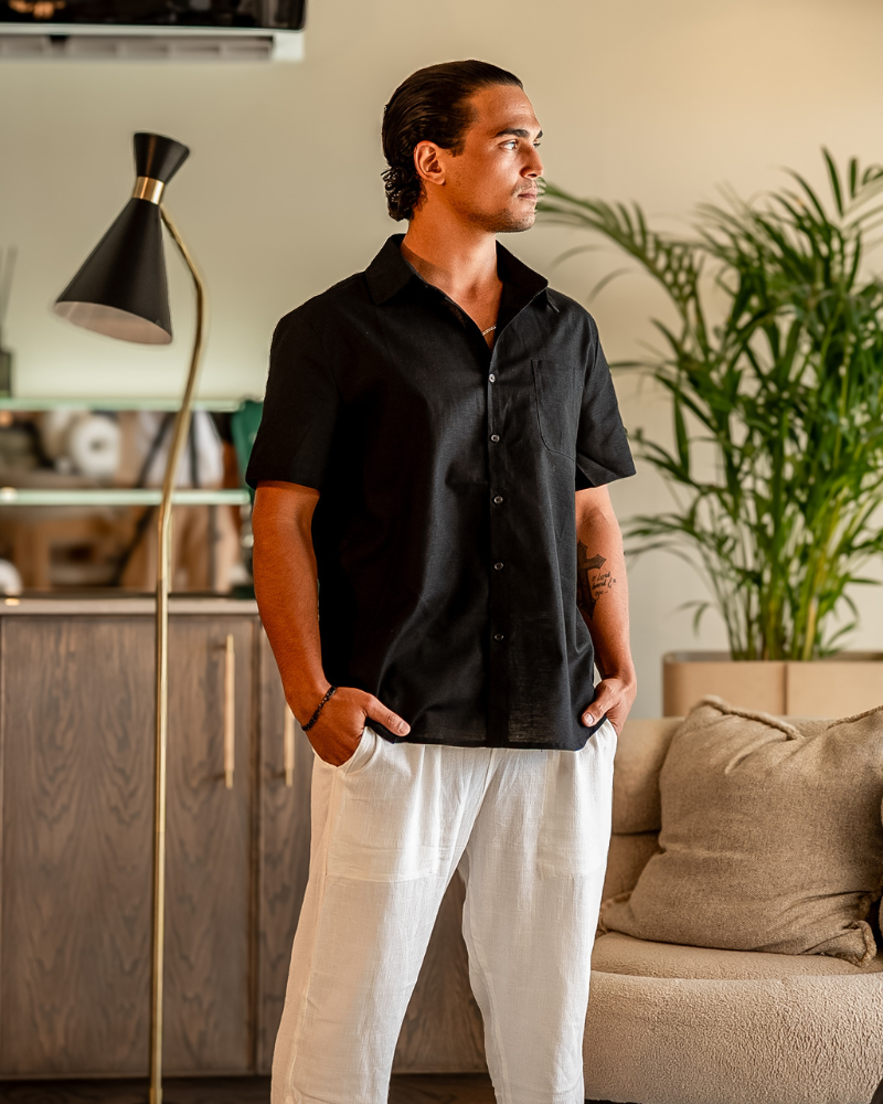 Casual Men's Breathable Button Down Shirt - EasyApparels