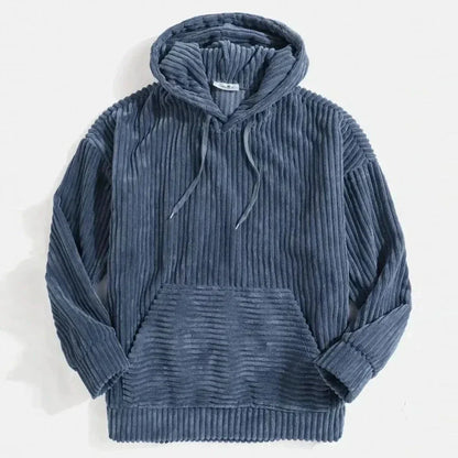 Rugged Textured Zip Hoodie - EasyApparels