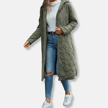 Warm Quilted Parka Coat | Long Waterproof Jacket - EasyApparels