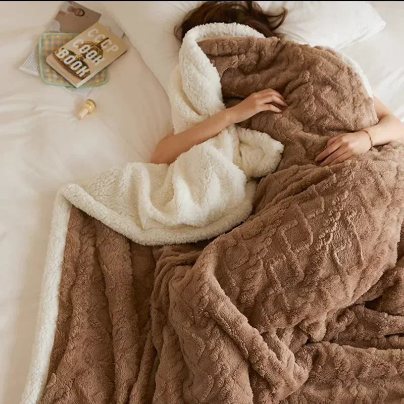 Soft Wool Blanket for Cold Winter Nights - Vossary