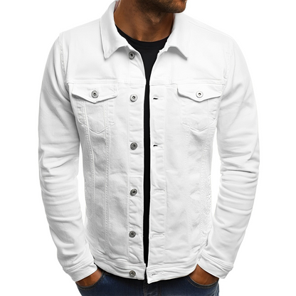 Breathable Denim Summer Jacket for Men