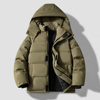 Warm Waterproof Parka Jacket - Lightweight Puffer Coat