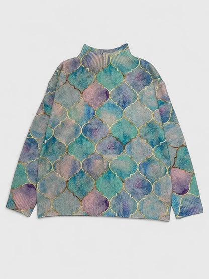 Elegant Women's Knitted Sweater