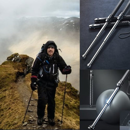 Compact Collapsible Walking Stick