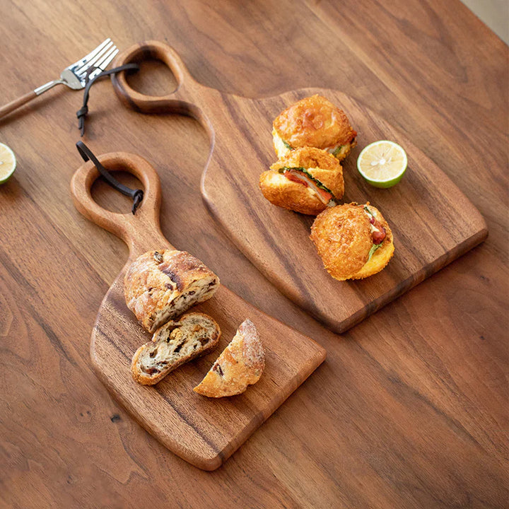 2-Pack Walnut Wooden Cutting Boards - Waldré-The Livary