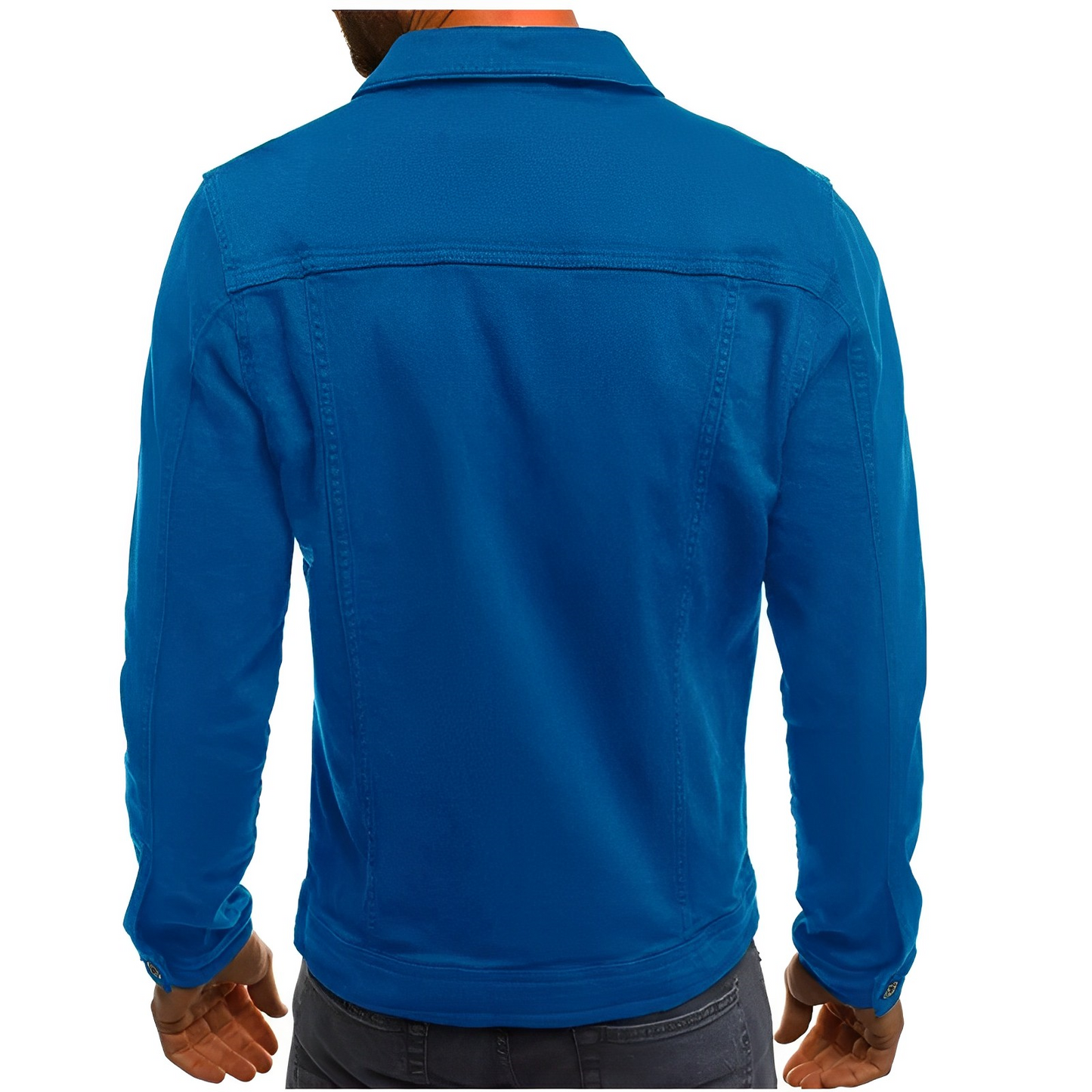 Breathable Denim Summer Jacket for Men