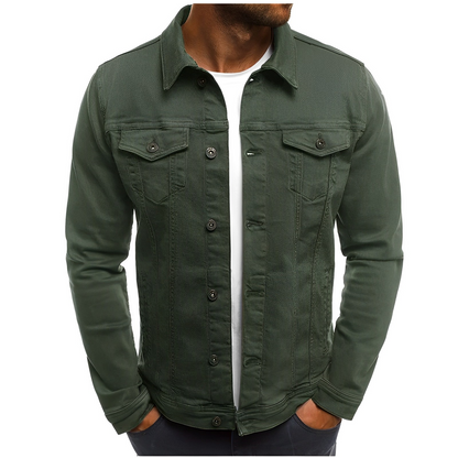 Breathable Denim Summer Jacket for Men