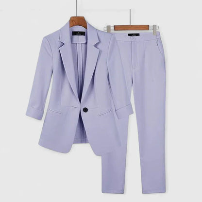 Elegant Women's Blazer Suit