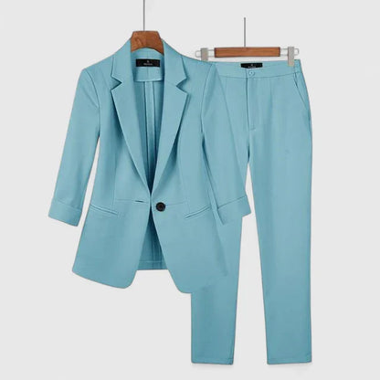 Elegant Women's Blazer Suit - Vossary