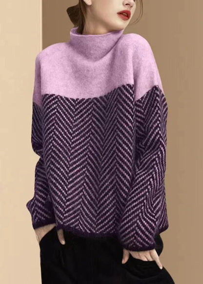 Soft Women's Turtleneck Wool Sweater