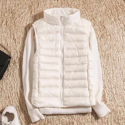 Slim Fit Quilted Puffer Vest