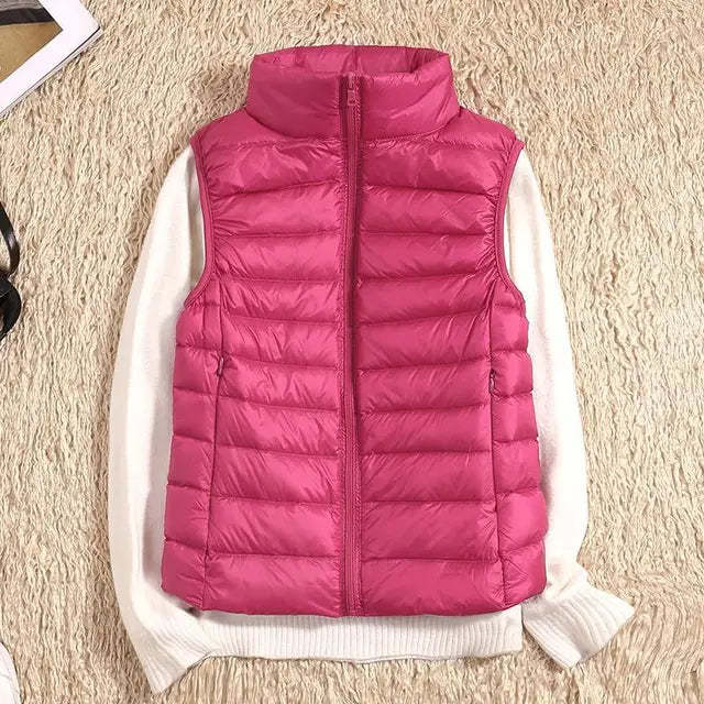 Slim Fit Quilted Puffer Vest