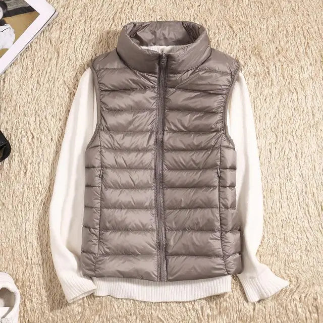 Slim Fit Quilted Puffer Vest
