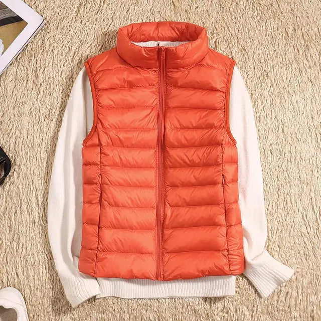 Slim Fit Quilted Puffer Vest