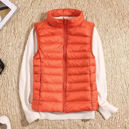Slim Fit Quilted Puffer Vest