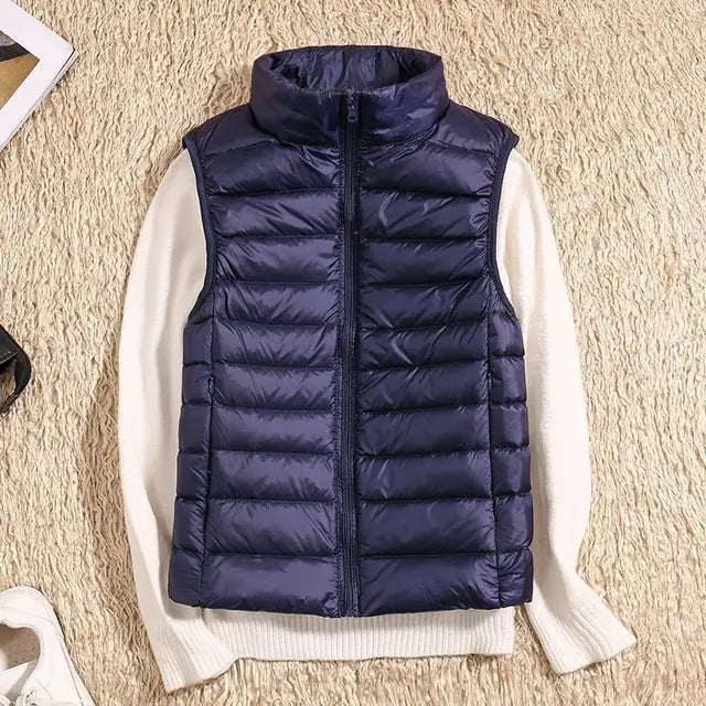 Slim Fit Quilted Puffer Vest