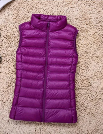 Slim Fit Quilted Puffer Vest