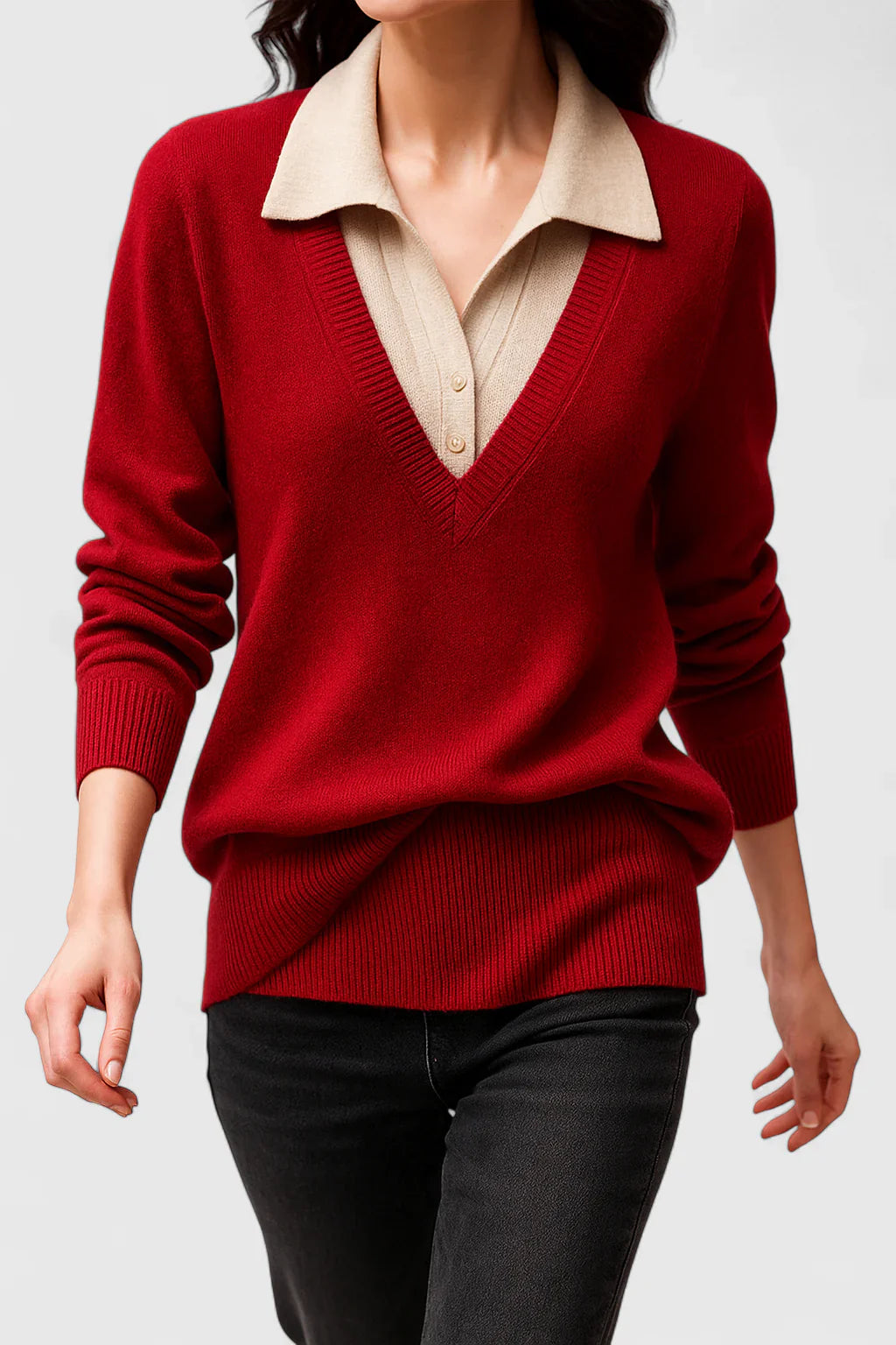 Jovi | Classic Crew Neck Sweater