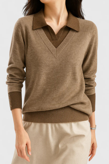Jovi | Classic Crew Neck Sweater - Vossary