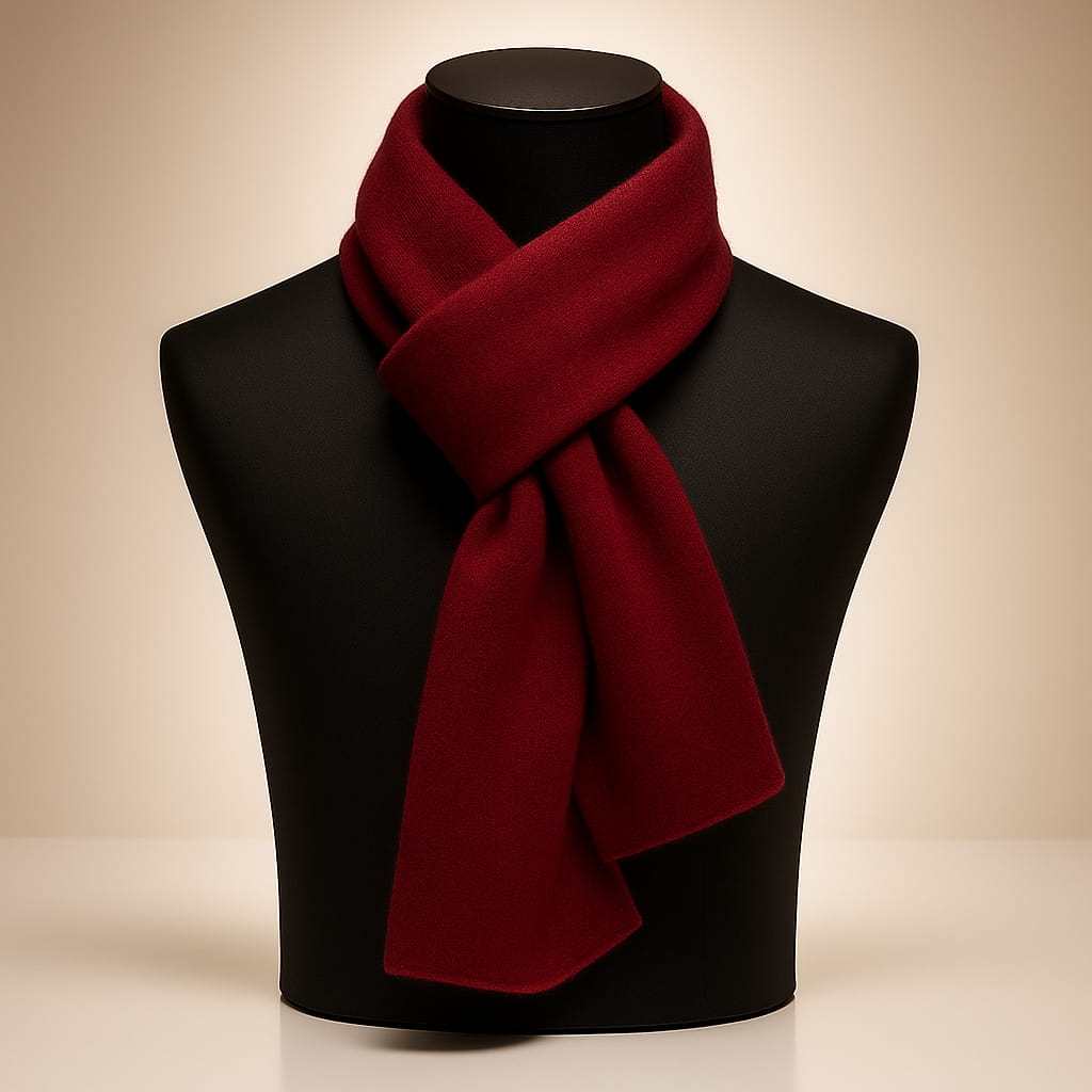 Warm Cozy Wool Blend Winter Scarf