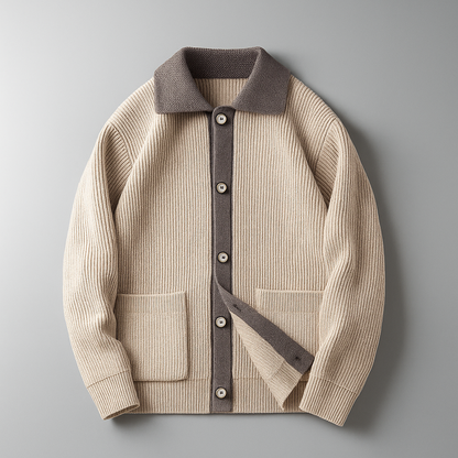Warm Wool Crew Neck Jacket - EasyApparels