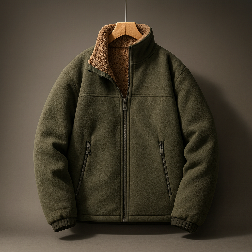 Warm Cozy Fleece Winter Jacket