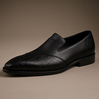 Premium Brown Leather Slip On Shoes