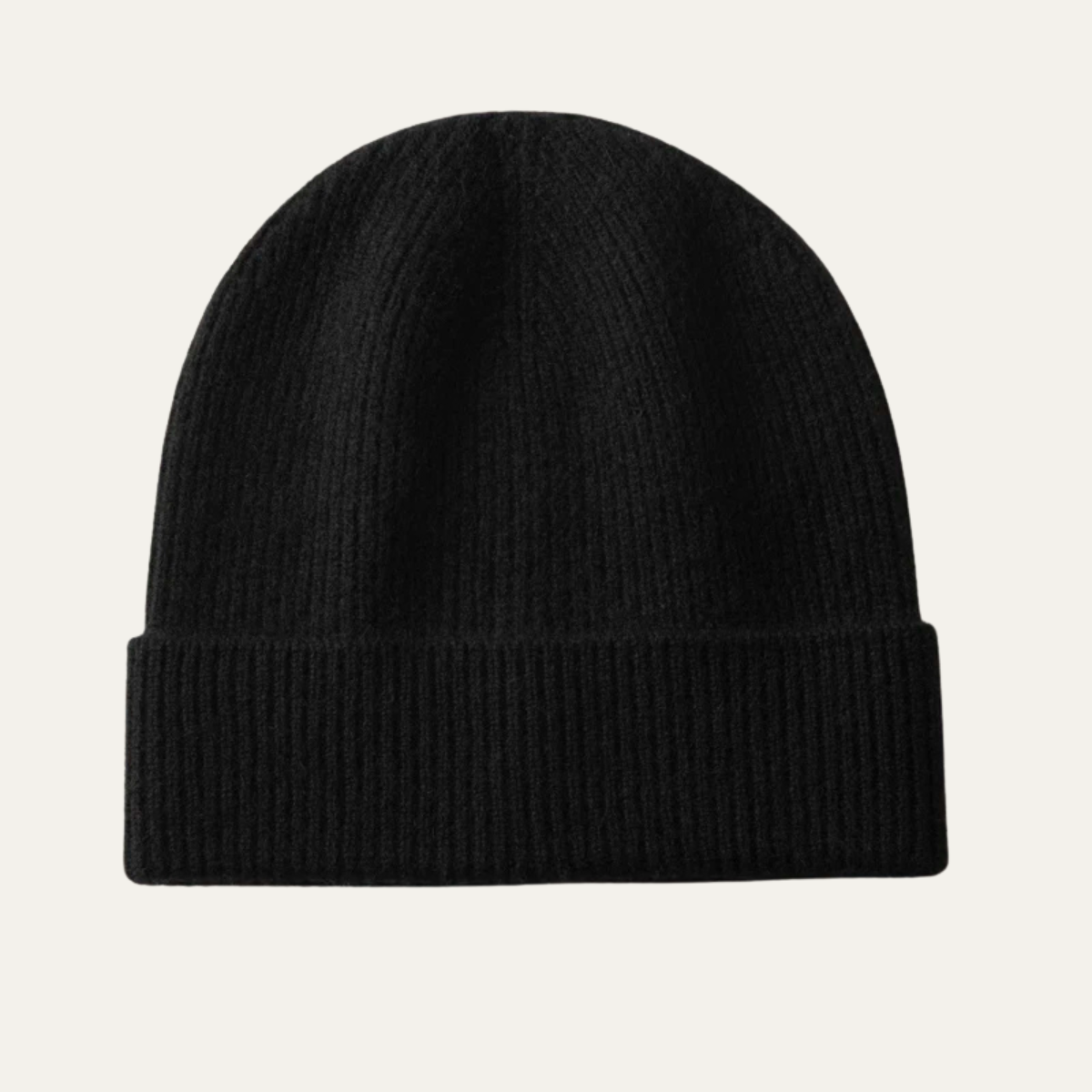 Warm Mens Ribbed Cashmere Winter Hat - Vossary