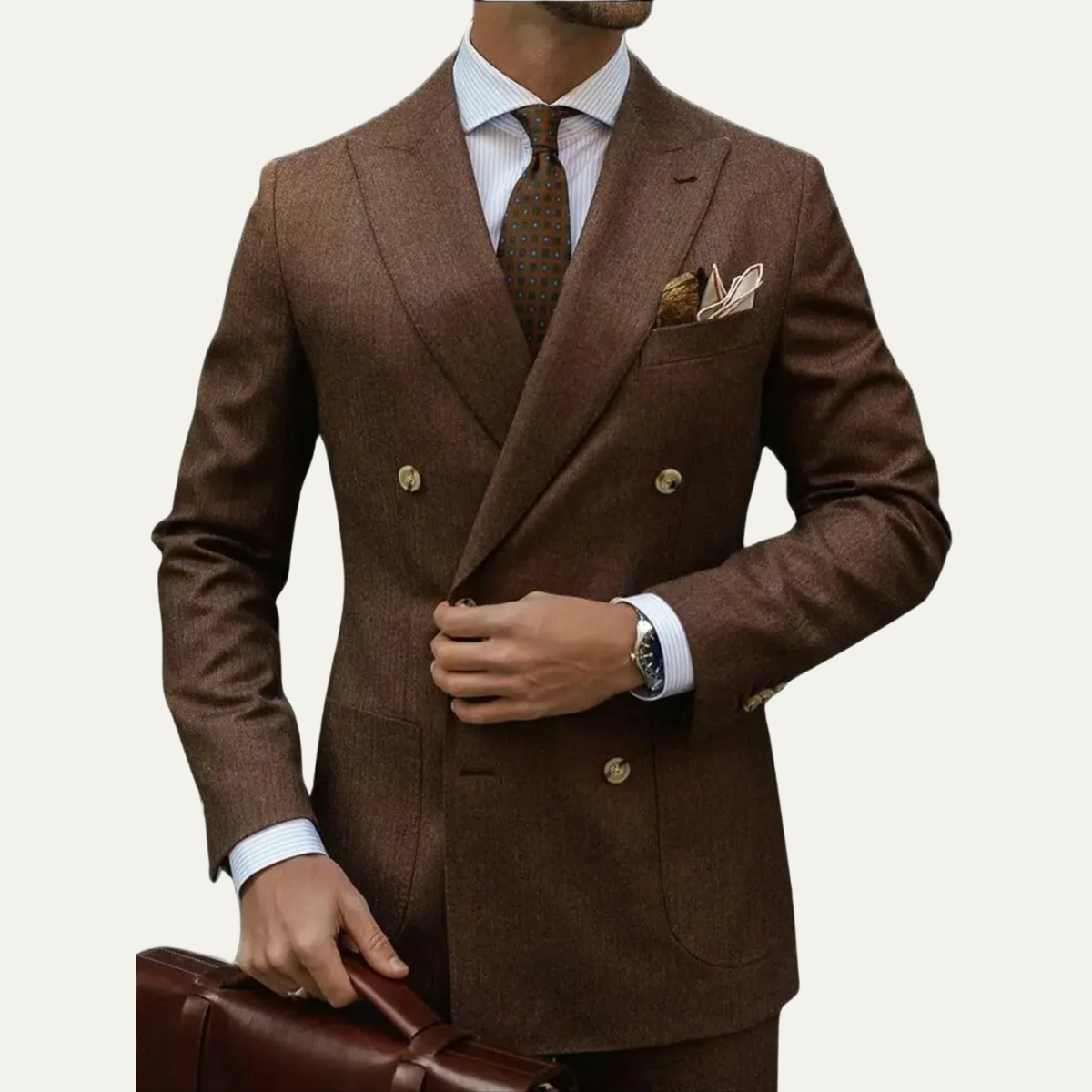 Classic Men's Navy 2 Piece Slim Fit Suit