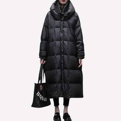 Ladies Warm Padded Winter Coat - Vossary