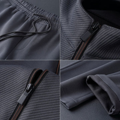 High Quality Men's Zip Up Tracksuit Set