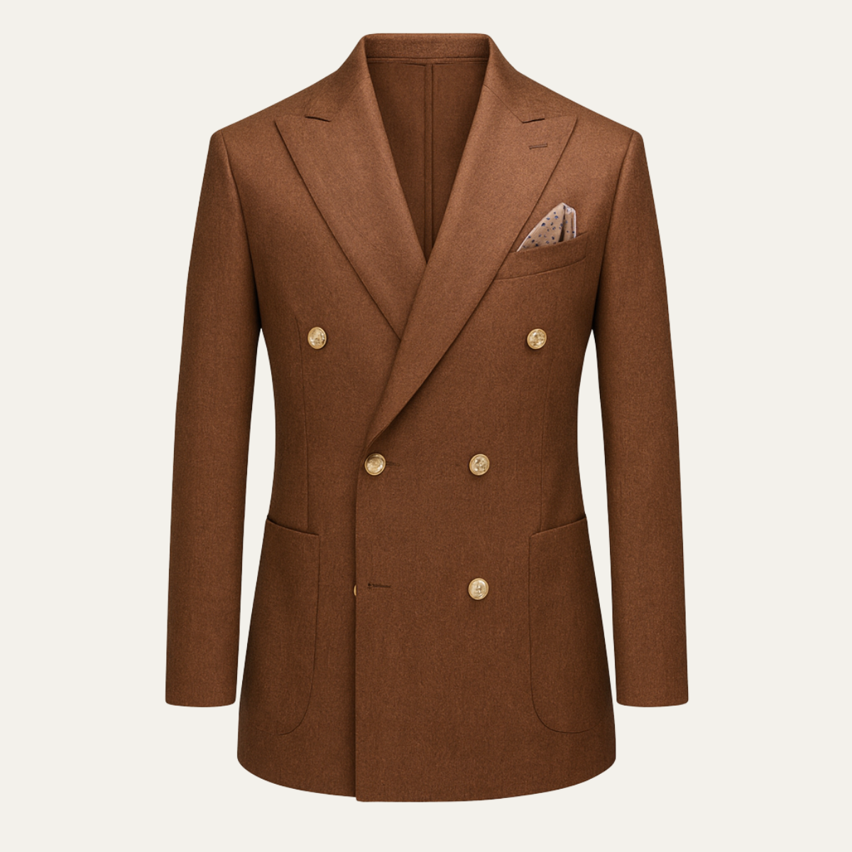 Classic Men's Navy 2 Piece Slim Fit Suit - Vossary