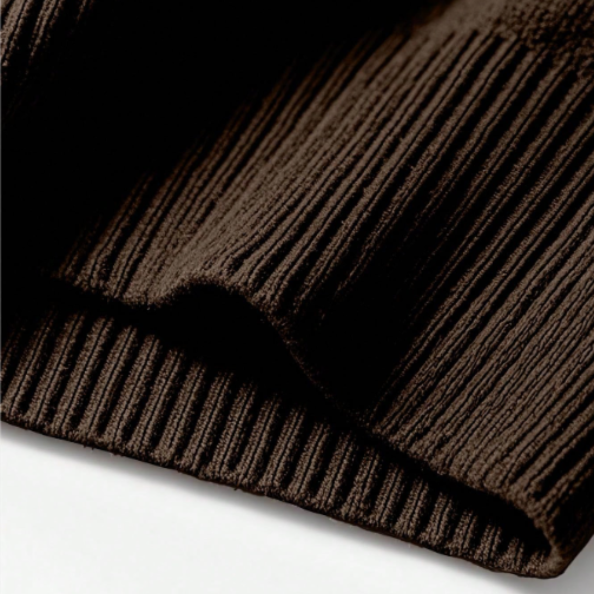 Luxury Men's Soft Mock Neck Zip Sweater