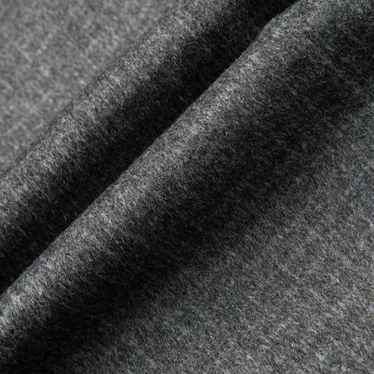 Luxury Men's Reversible Wool Overcoat