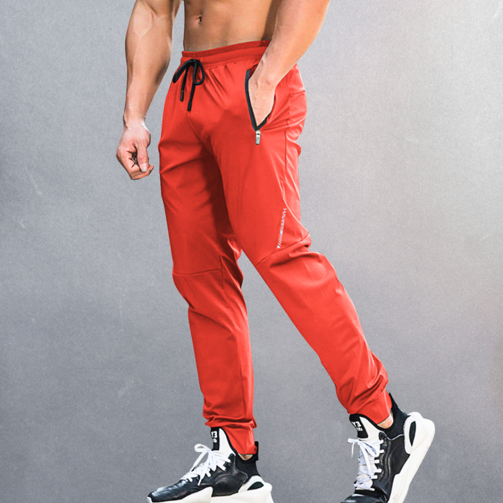 Relaxed Fit Athletic Mens Pants