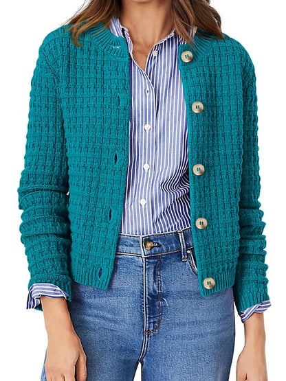 Soft Cable Knit Open Cardigan - EasyApparels