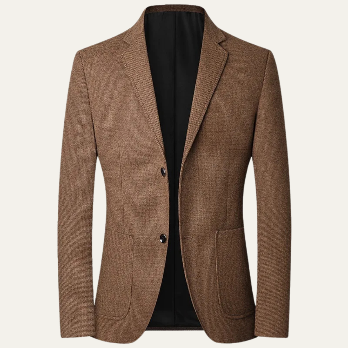Classic Men's Fitted Long Coat