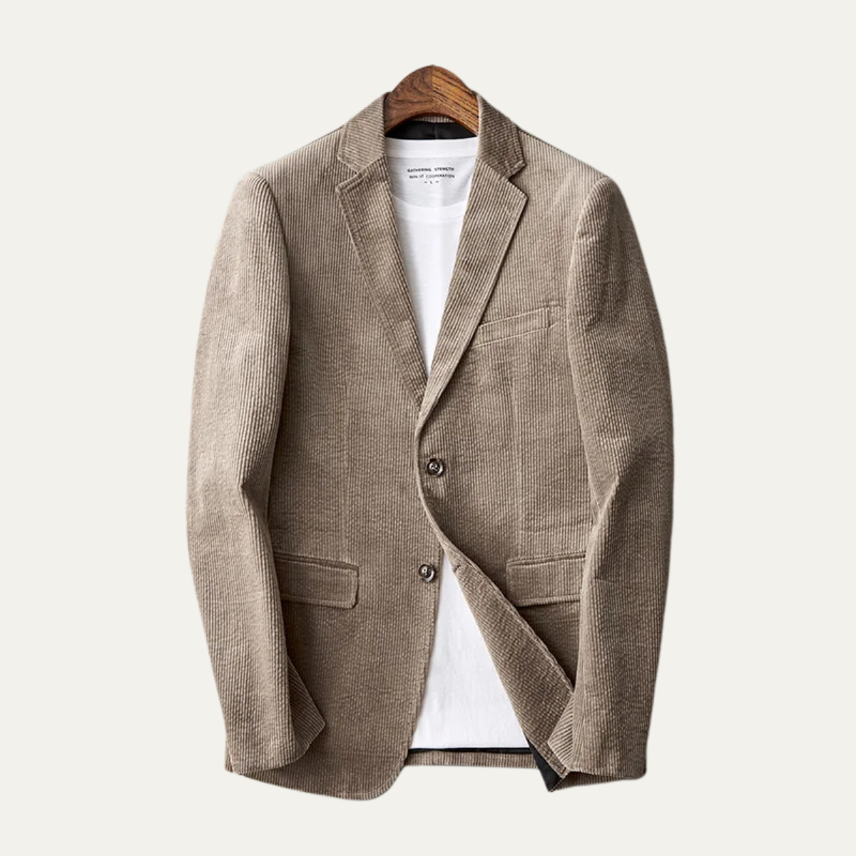 Stylish Men's Slim Corduroy Jacket
