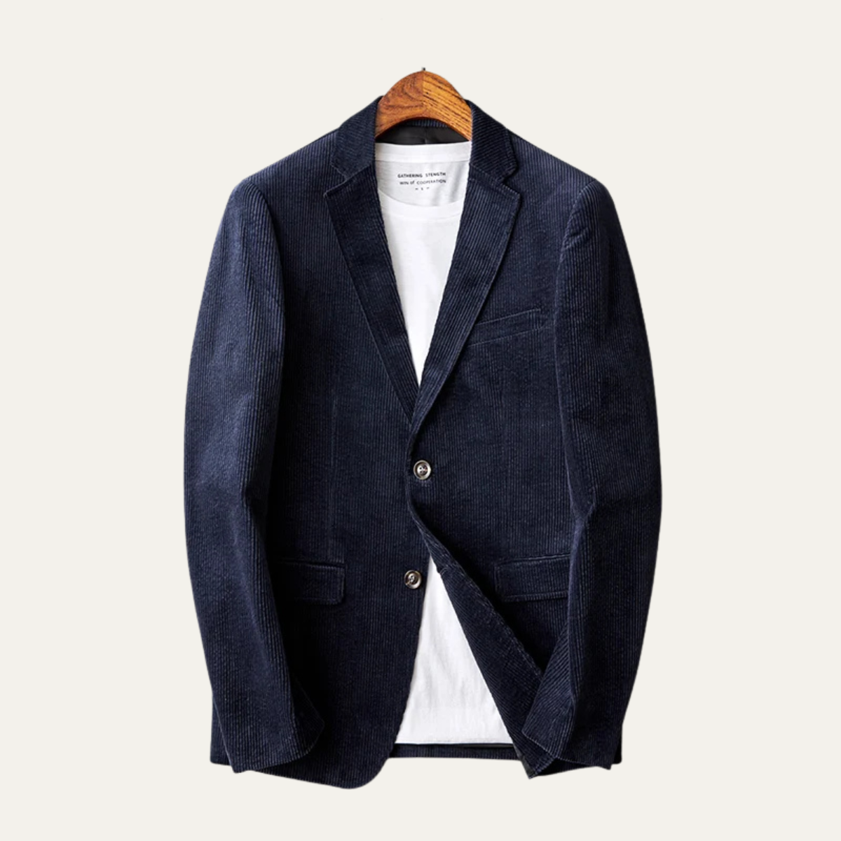 Stylish Men's Slim Corduroy Jacket