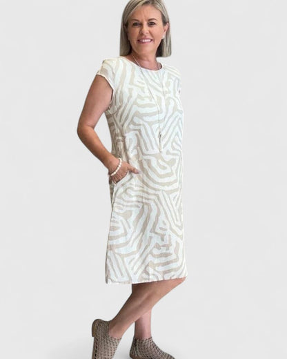 Chic Casual Women's Dress - Vossary
