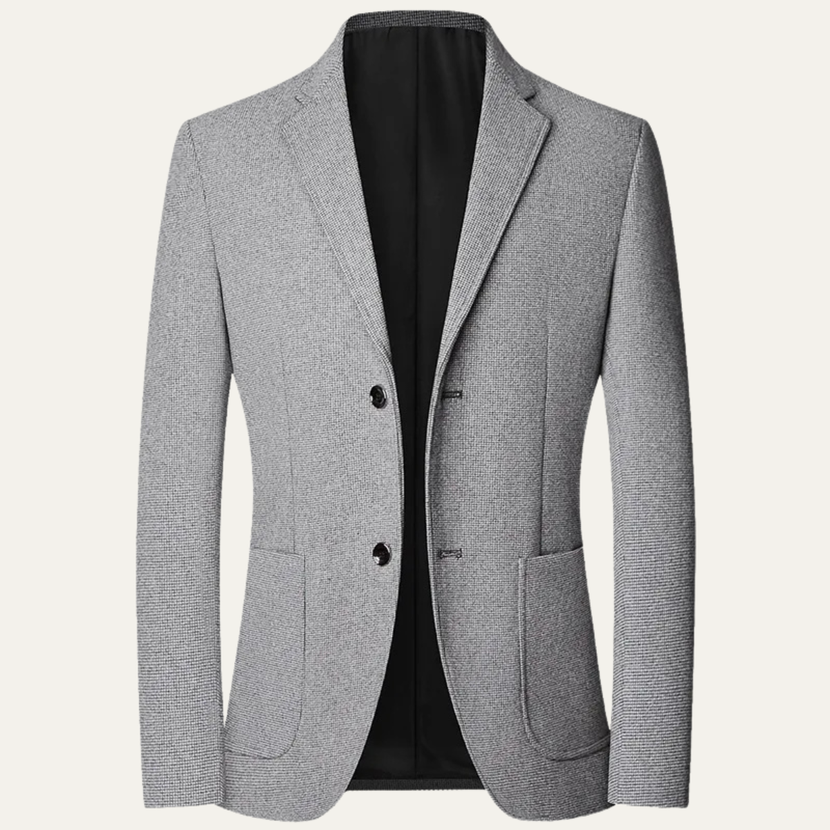Classic Men's Fitted Long Coat